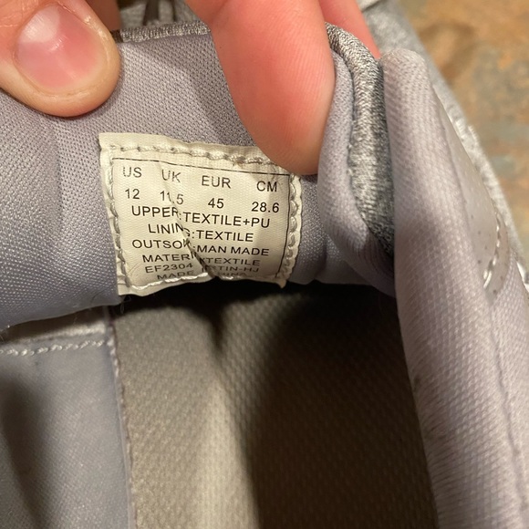 RBX Grey Shoes Size 12 - Picture 4 of 6